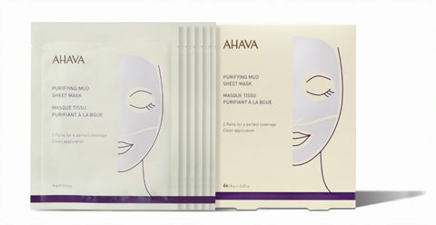 AHAVA - Rensende "Mud Sheet" Maske -1stk