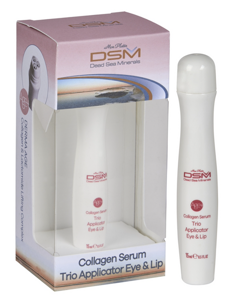 DSM - Collagen Serum Trio applicator for øyne og lepper - 15ml