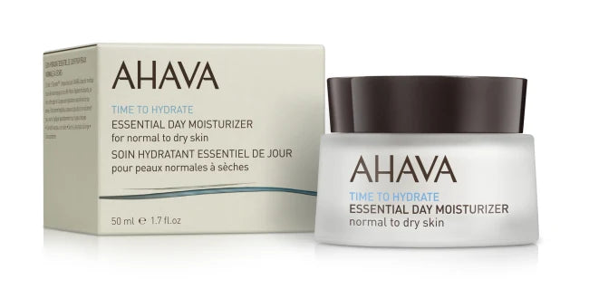 AHAVA - Time to Hydrate - Essential Day Moisturizer (Dagkrem), Normal til Tørr Hud - 50ml
